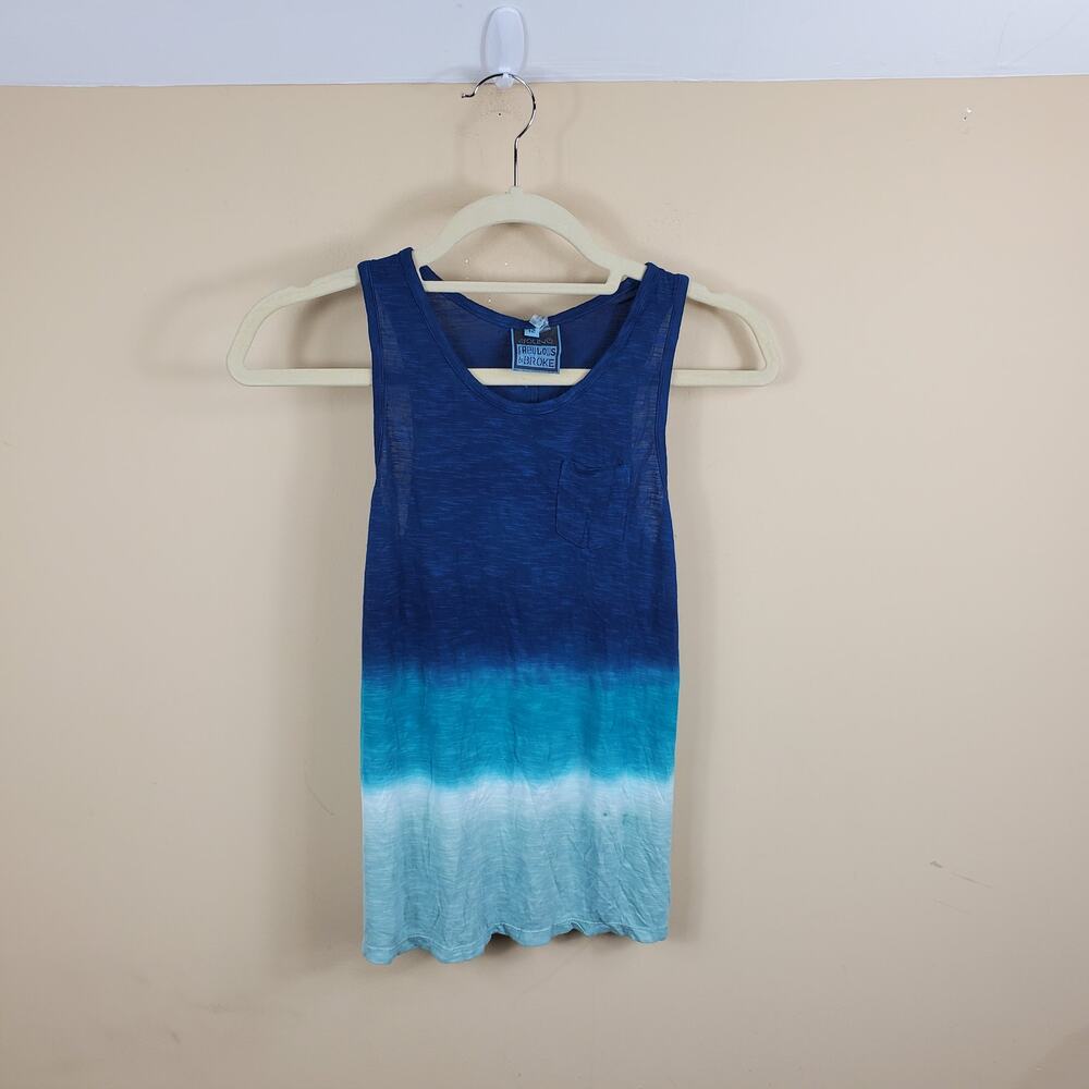 Young, Fabulous & Broke Mini Ombre Tank in Blue Ombre Size 12